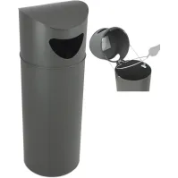 Corbeille urbaine Oslo 75L moderne