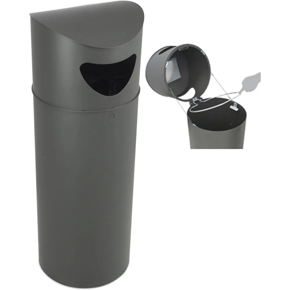 Corbeille urbaine Oslo 75L moderne