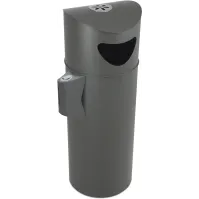 Corbeille urbaine Oslo 75L pratique