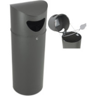 Corbeille urbaine Oslo 75L robuste