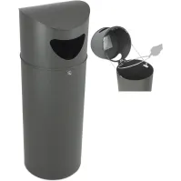 Corbeille urbaine Oslo 75L robuste