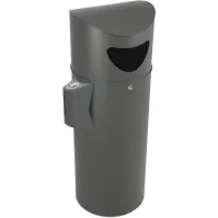 Corbeille urbaine Oslo 75L robuste