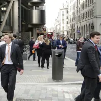 Corbeille urbaine Oslo 75L sécurisée