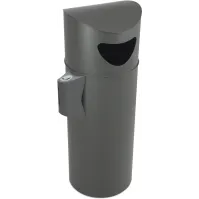 Corbeille sécurisée Oslo 100L urbaine