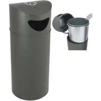 Corbeille urbaine Oslo 100L sécurisée