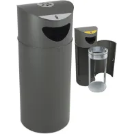 Corbeille Oslo recyclage 75L ergonomique