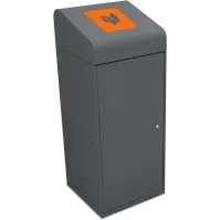 Poubelle tri 95L clapet moderne