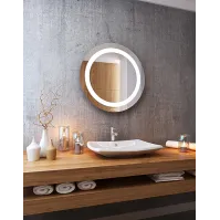 Achetez ce miroir rond à LED