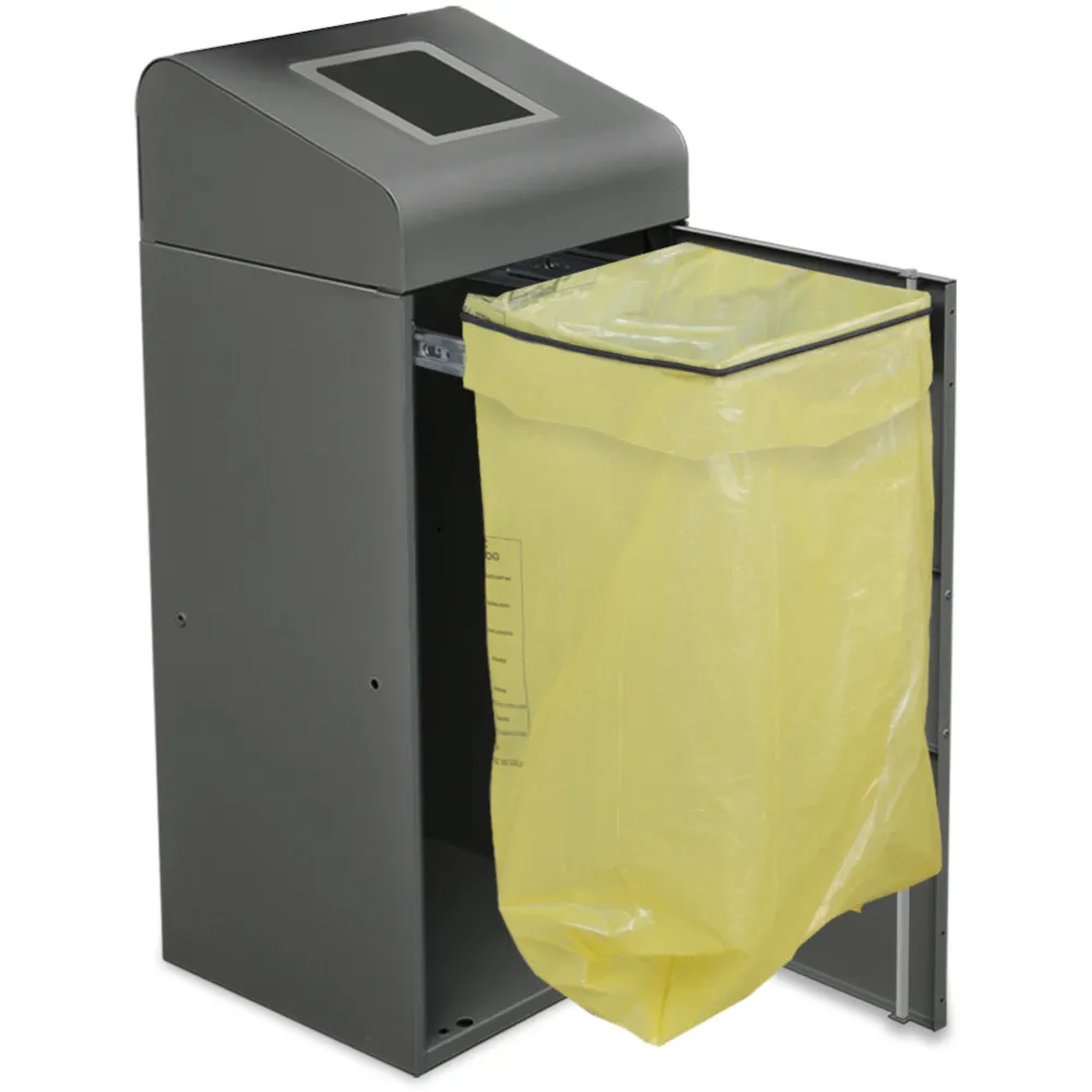 Poubelle tri 95L ouverture unique