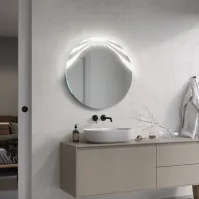 Miroir dessin avec les LED