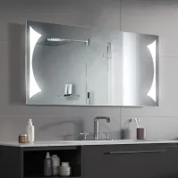 Miroir Rectangulaire Sur Mesure LED à décor