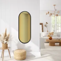 Miroir oblong finition or  - Ruke