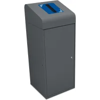 Poubelle Berlin 95L tri sélectif avec ouverture pour papier