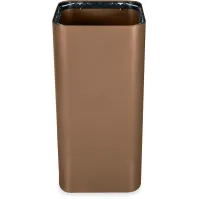 Poubelle design 100 litres corten avec pictogrammes magnétiques.