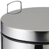 Petite poubelle à pédale inox 20 litres