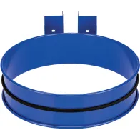 Support sacs-poubelles mural 100 litres bleu