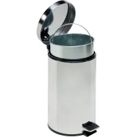 petite poubelle ronde à pédale