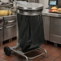 Porte sac cuisine inox restaurant