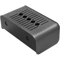 Cendrier mural extérieur acier 1 5 litre avec grille éteignoir