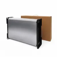 Poubelle cuisine 60 litres pliable avec couvercle automatique inox