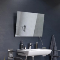 Miroir basique Ruke inclinable PMR 3 6 cm poignée inox