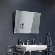 Miroir basique Ruke inclinable PMR 3 6 cm poignée inox