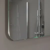 Miroir double led top