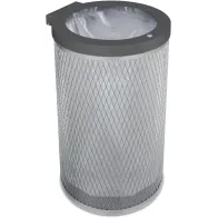 Corbeille Marseille circulaire 120L