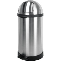 Poubelle hygiénique à pédale 40L inox