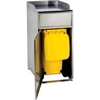 Poubelle restauration rapide