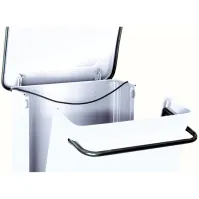 Conteneur mobile a pédale 70 litres et couvercle