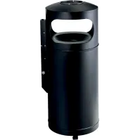 Corbeille cendrier Grisu city moderne pour espaces publics urbains