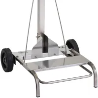 Support sacs-poubelles mobile à pédale