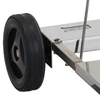 Support sacs-poubelles à roulettes