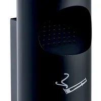 Cendrier colonne  anti-vandalisme