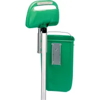 Corbeille classique d'espace vert murale