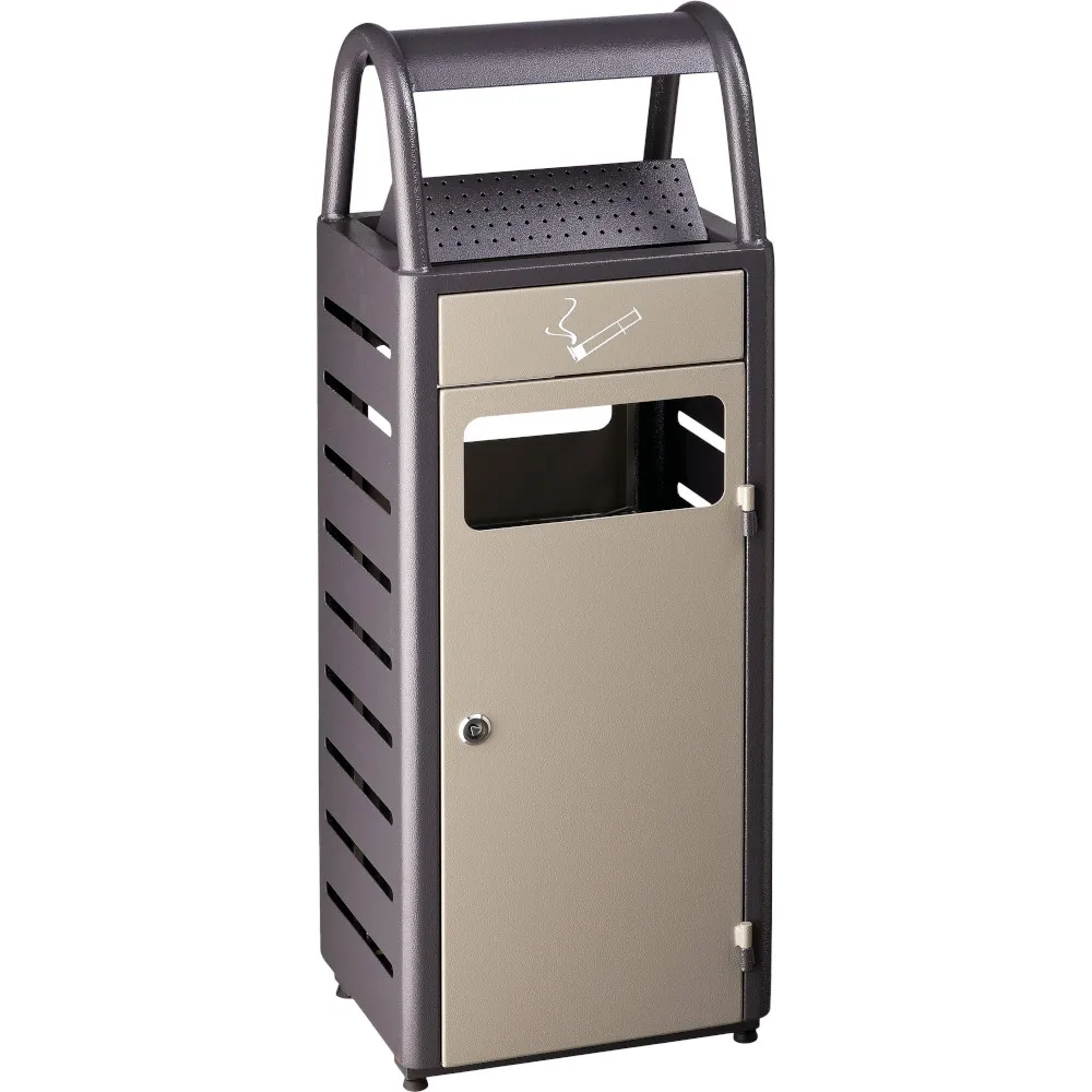 Corbeille cendrier anti vandalisme 29 litres