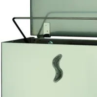 Petite poubelle sanitaire 10 litres inox