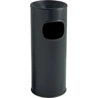 Cendrier corbeille à poser 22 litres noir
