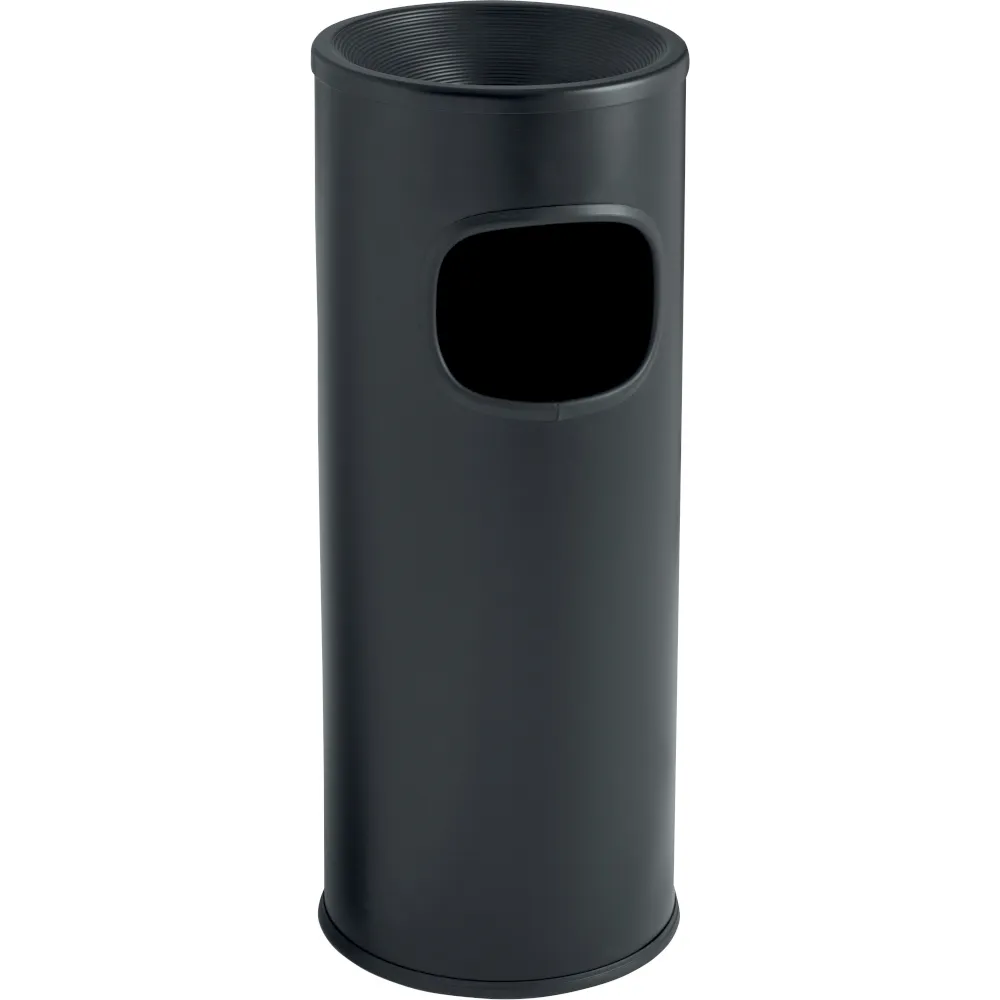 Cendrier corbeille à poser 22 litres noir
