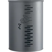 Corbeille cylindrique de parc