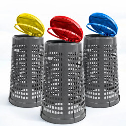 Poubelle déplacable