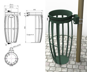 Bureau design mobilier urbain