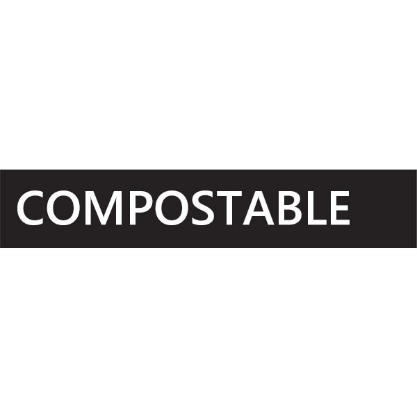 Compostable (blanc)