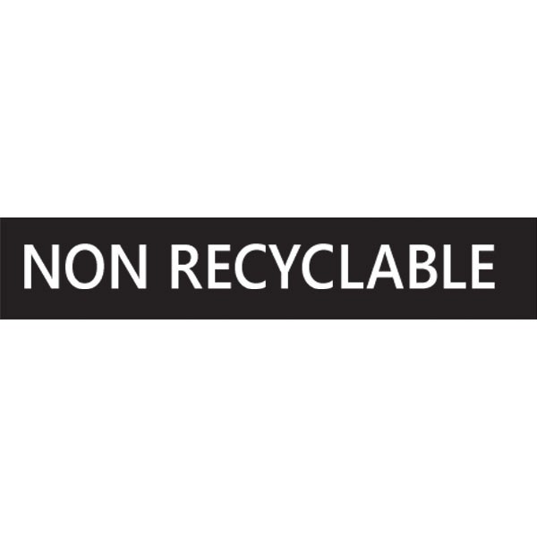 Non recyclable (blanc)